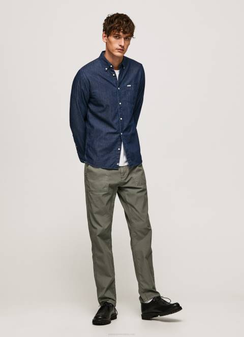 muškarci traper parton traper košulja Pepe Jeans JZ8H1035