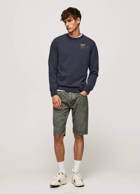 muškarci dulwich pamučni džemper sa zaobljenim ovratnikom Pepe Jeans JZ8H873