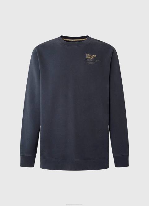 muškarci dulwich pamučni džemper sa zaobljenim ovratnikom Pepe Jeans JZ8H873