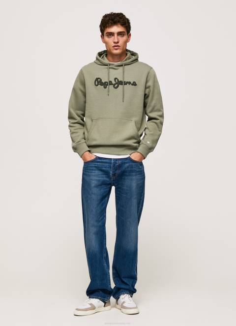 muškarci lijevanje pamučna majica s kapuljačom Pepe Jeans JZ8H878