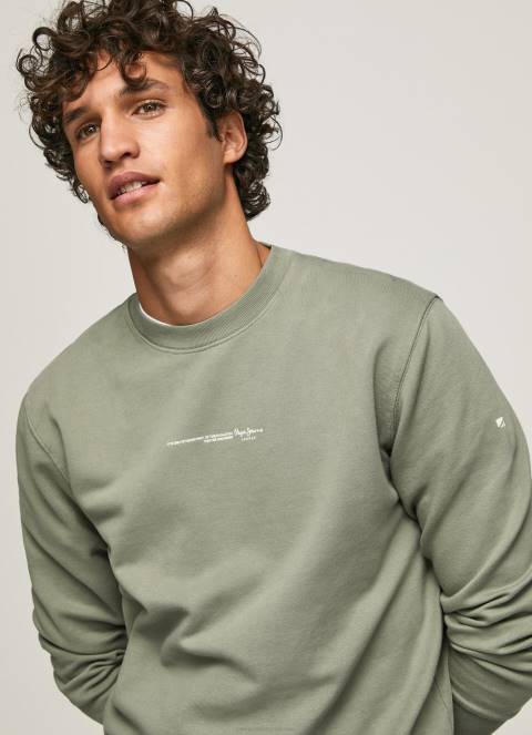 muškarci lijevanje pamučna majica s printom logotipa Pepe Jeans JZ8H908