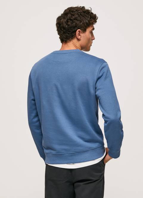 muškarci ozzy pamučni džemper sa zaobljenim ovratnikom Pepe Jeans JZ8H881