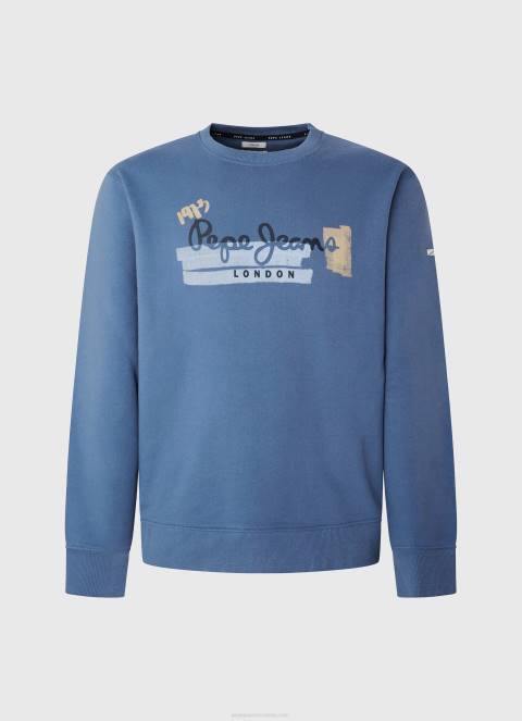 muškarci ozzy pamučni džemper sa zaobljenim ovratnikom Pepe Jeans JZ8H881