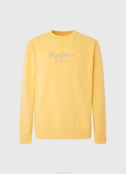 muškarci sjaj pamučni džemper s otisnutim logotipom Pepe Jeans JZ8H888