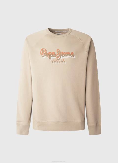 muškarci slad džemper s printom logotipa Pepe Jeans JZ8H887