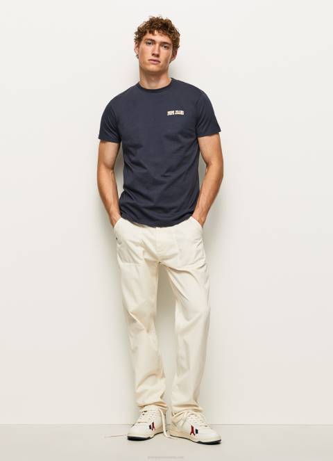 muškarci dulwich majica s printom logotipa Pepe Jeans JZ8H973