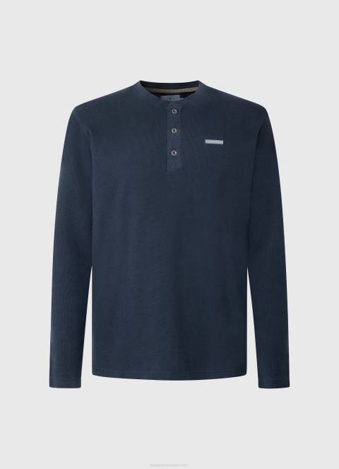 muškarci dulwich vafel pletena pamučna majica Pepe Jeans JZ8H923