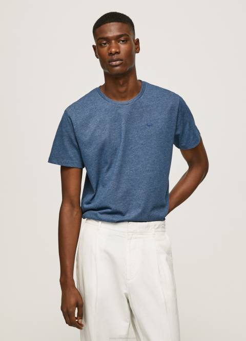 muškarci jarman majica s izvezenim logom Pepe Jeans JZ8H975