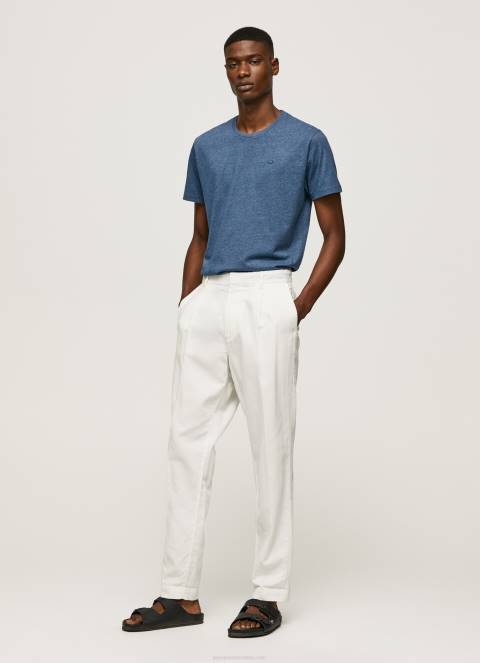 muškarci jarman majica s izvezenim logom Pepe Jeans JZ8H975