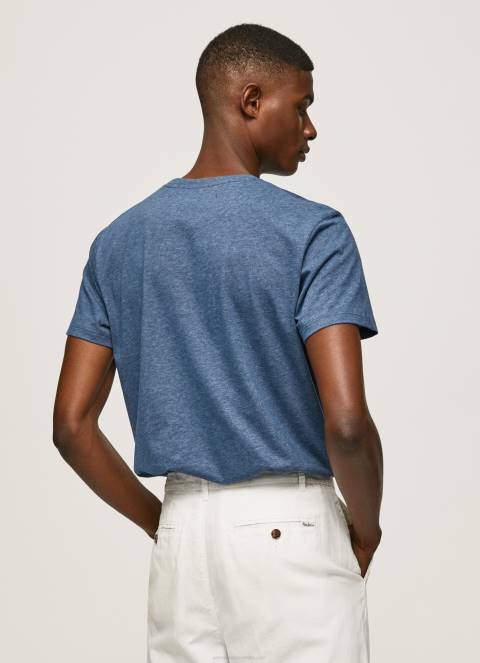 muškarci jarman majica s izvezenim logom Pepe Jeans JZ8H975