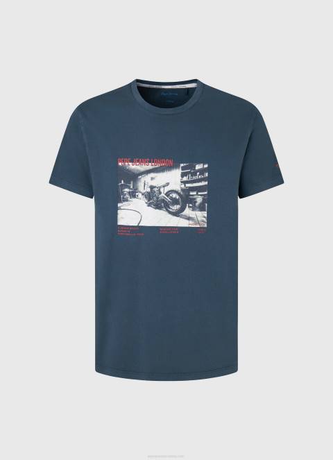 muškarci jarman majica s printom fotografija Pepe Jeans JZ8H954