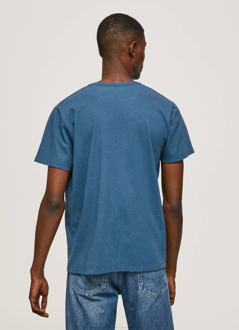 muškarci jarman majica s printom logotipa Pepe Jeans JZ8H951