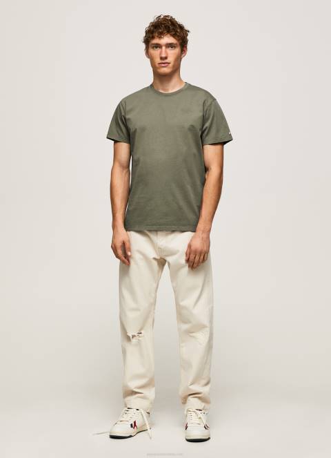 muškarci lijevanje pamučna majica s otisnutim logotipom Pepe Jeans JZ8H949