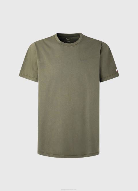 muškarci lijevanje pamučna majica s otisnutim logotipom Pepe Jeans JZ8H949