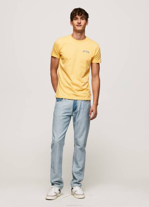 muškarci sjaj majica s printom logotipa Pepe Jeans JZ8H972