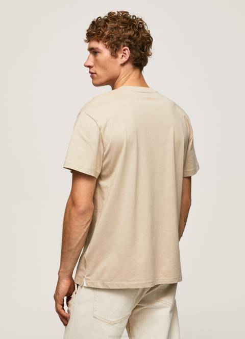 muškarci slad majica s printom fotografija Pepe Jeans JZ8H989