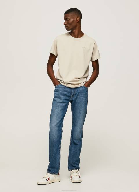 muškarci slad pamučna majica s otisnutim logotipom Pepe Jeans JZ8H939