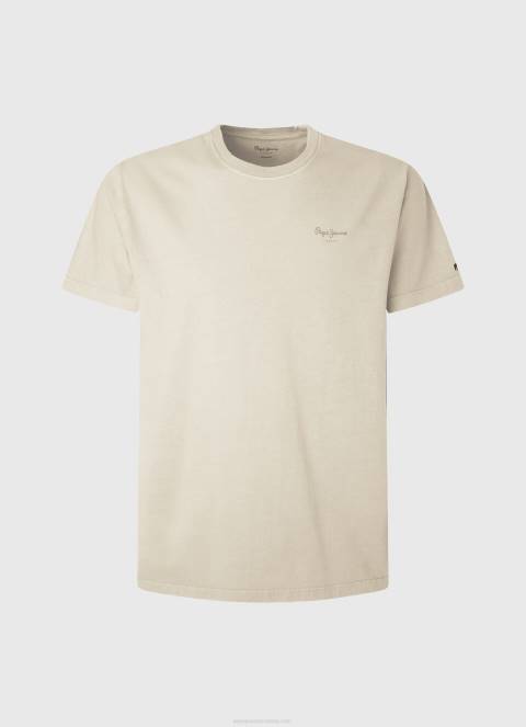 muškarci slad pamučna majica s otisnutim logotipom Pepe Jeans JZ8H939