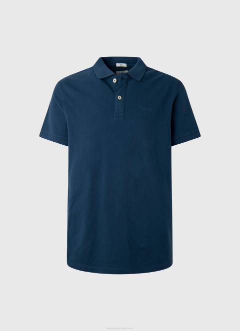 muškarci mornarica majica s logom Pepe Jeans JZ8H1078