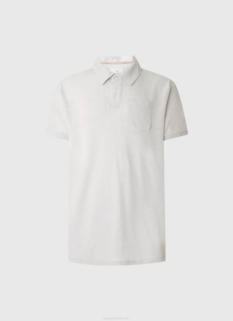 muškarci prljavo bijelo polo majica pamučno rublje Pepe Jeans JZ8H1089