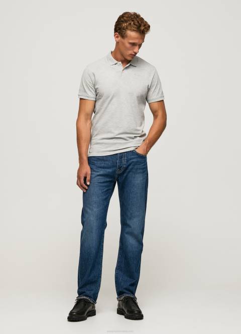 muškarci sivi lapor majica s logom Pepe Jeans JZ8H1084