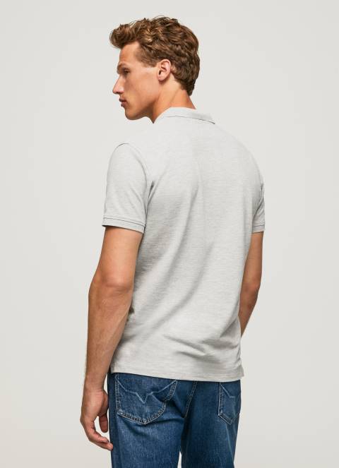 muškarci sivi lapor majica s logom Pepe Jeans JZ8H1084