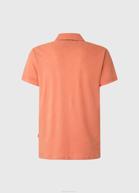 muškarci tikvica naranča polo majica pamučno rublje Pepe Jeans JZ8H1088