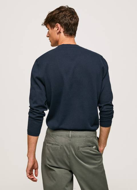 muškarci dulwich plutonski dres sa zaobljenim ovratnikom Pepe Jeans JZ8H850