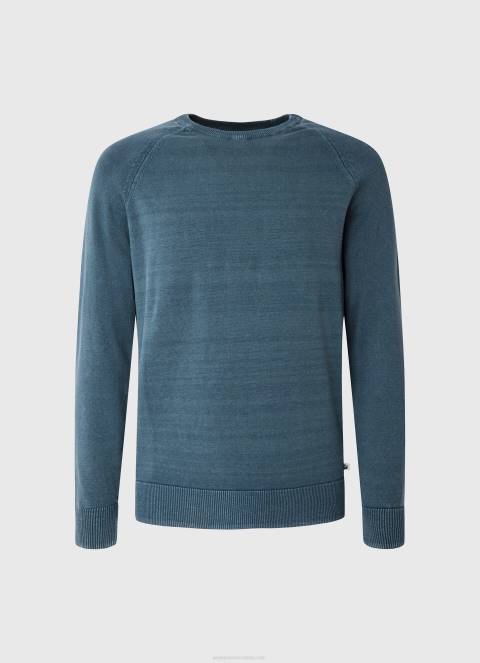 muškarci jarman pamučni žersej s okruglim ovratnikom Pepe Jeans JZ8H864