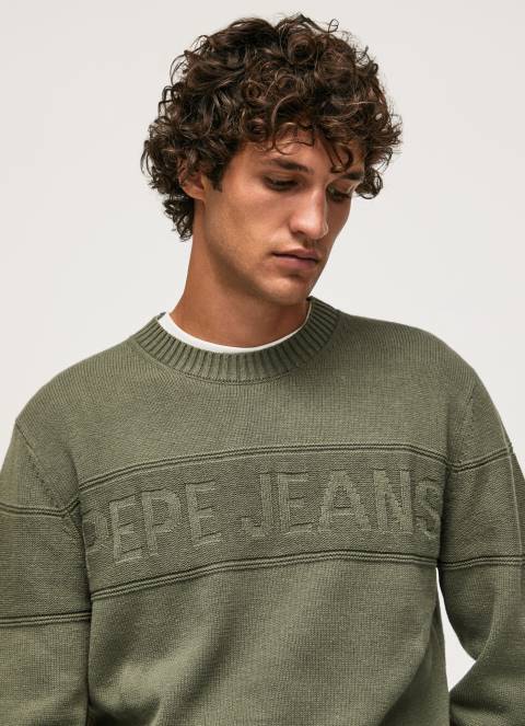 muškarci lijevanje pamučni žersej s okruglim izrezom Pepe Jeans JZ8H856