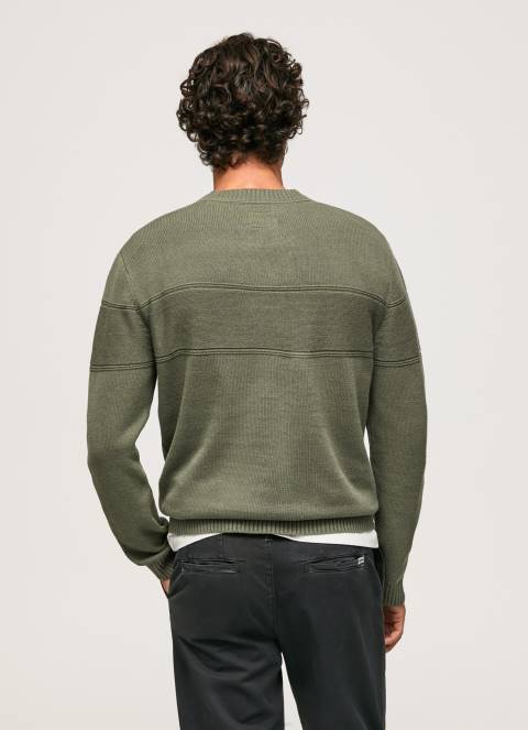 muškarci lijevanje pamučni žersej s okruglim izrezom Pepe Jeans JZ8H856