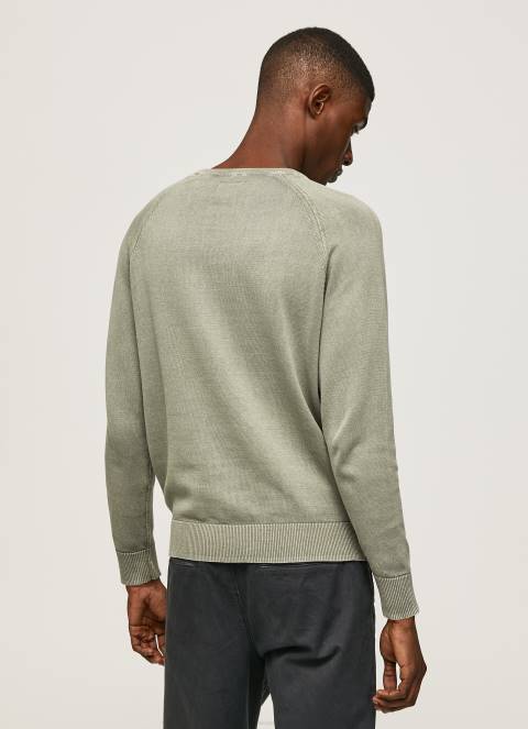 muškarci lijevanje pamučni žersej s okruglim ovratnikom Pepe Jeans JZ8H860