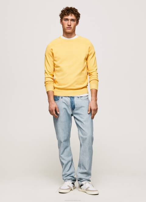 muškarci sjaj pamučni žersej s okruglim ovratnikom Pepe Jeans JZ8H862