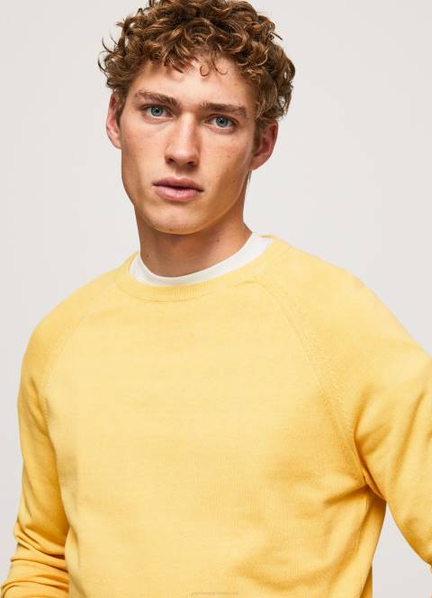 muškarci sjaj pamučni žersej s okruglim ovratnikom Pepe Jeans JZ8H862