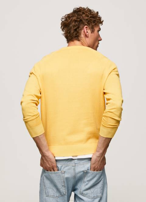 muškarci sjaj pamučni žersej s okruglim ovratnikom Pepe Jeans JZ8H862