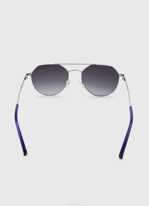 muškarci srebro avijatičarske sunčane naočale Pepe Jeans JZ8H1307