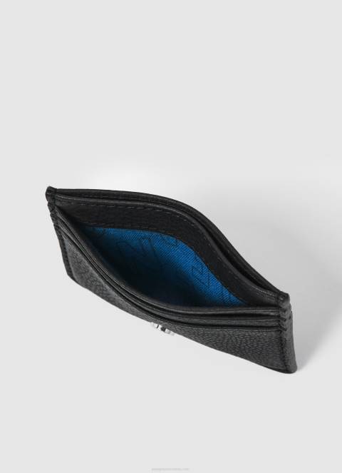 muškarci crno držač kartice s otisnutom podstavom Pepe Jeans JZ8H1289