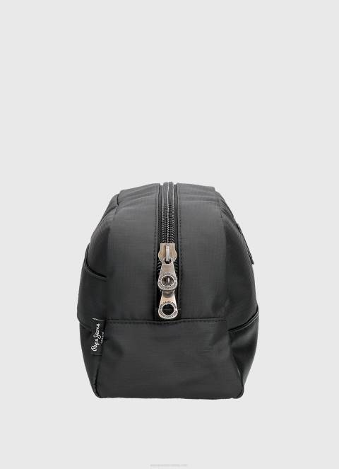 muškarci crno putna toaletna torbica s ručkom Pepe Jeans JZ8H1295