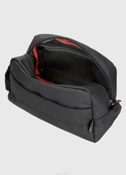 muškarci crno putna toaletna torbica s ručkom Pepe Jeans JZ8H1295