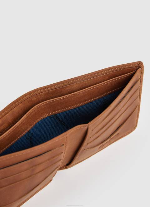 muškarci duhan kožni novčanik s graviranim logom Pepe Jeans JZ8H1297