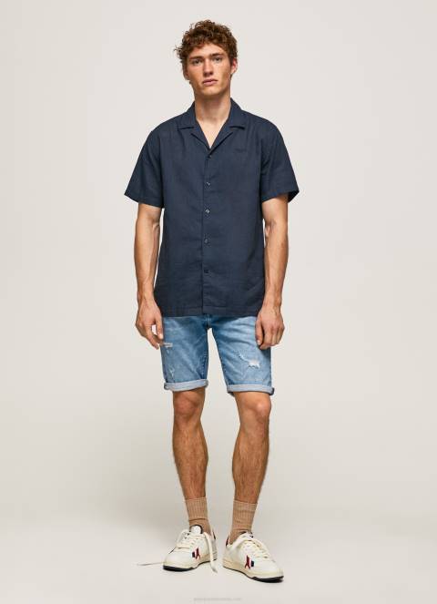 muškarci traper stanley traper hlače suženog kroja Pepe Jeans JZ8H821