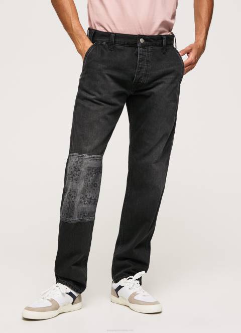 muškarci traper adams opuštene traperice srednjeg kroja Pepe Jeans JZ8H815