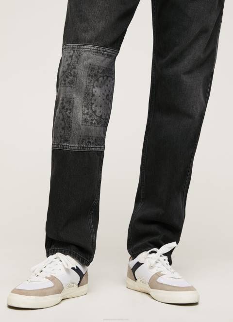 muškarci traper adams opuštene traperice srednjeg kroja Pepe Jeans JZ8H815