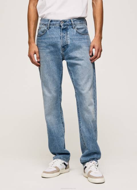 muškarci traper byron srednje srednje traperice opuštenog kroja Pepe Jeans JZ8H811