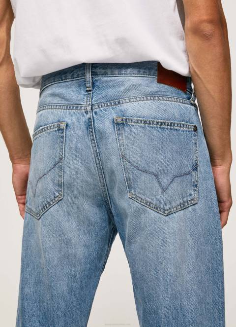 muškarci traper byron srednje srednje traperice opuštenog kroja Pepe Jeans JZ8H811