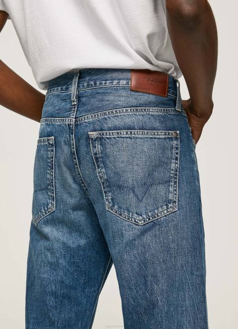 muškarci traper byron srednje srednje traperice opuštenog kroja Pepe Jeans JZ8H813