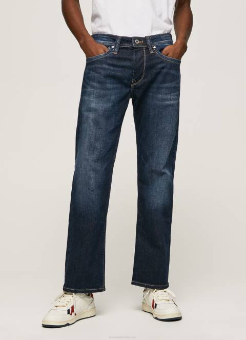 muškarci traper kingston traperice regularnog struka s patentnim zatvaračem Pepe Jeans JZ8H798