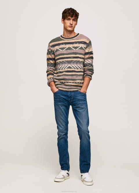 muškarci traper spike midrise regular fit traperice Pepe Jeans JZ8H801