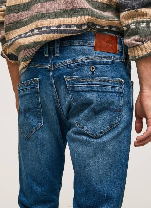 muškarci traper spike midrise regular fit traperice Pepe Jeans JZ8H801