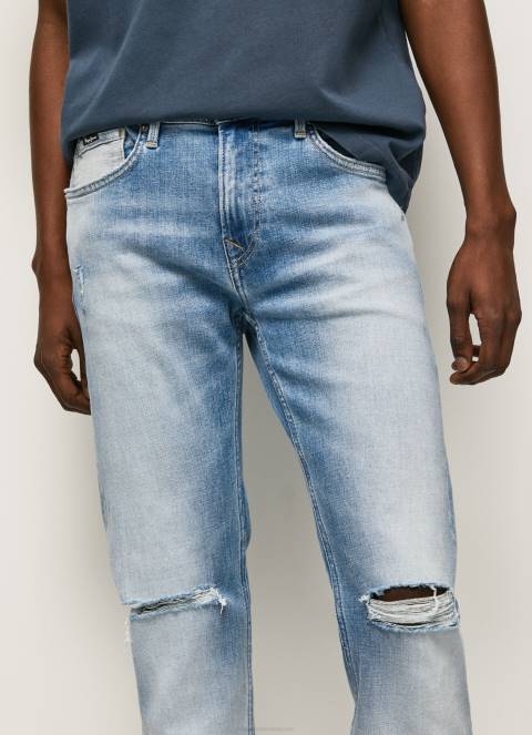 muškarci traper Hatch standardne uske traperice srednjeg kroja Pepe Jeans JZ8H796